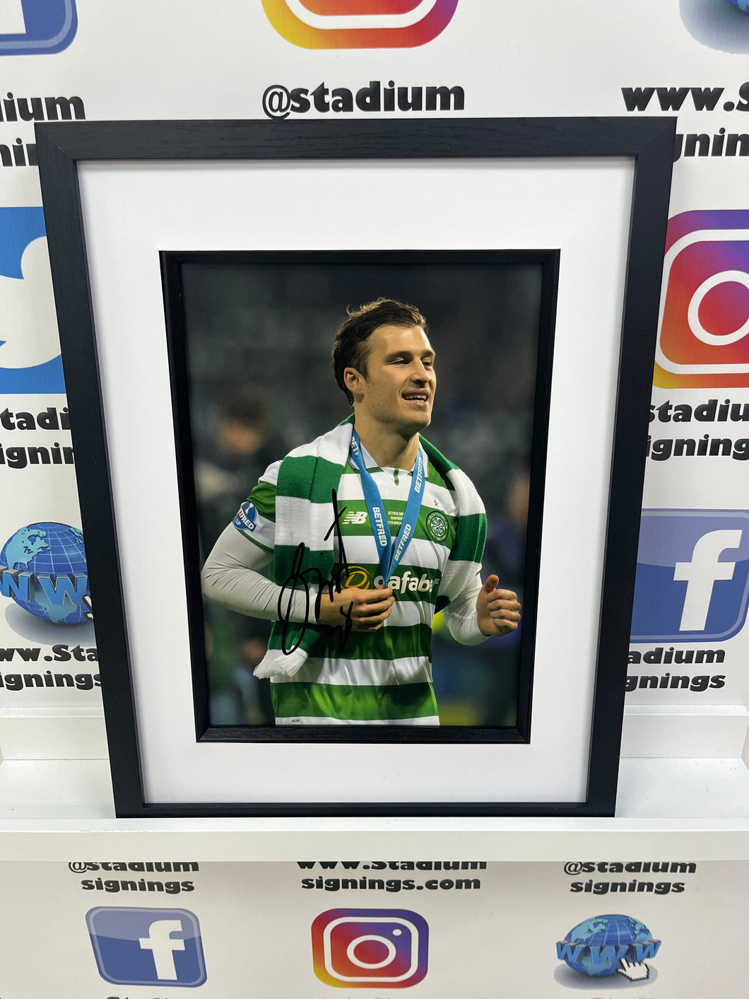 Erik Sviatchenko signed and framed 12x8” Celtic photo