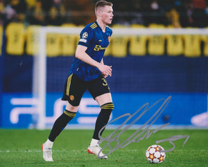 Scott McTominay signed 10x8” Manchester United photo