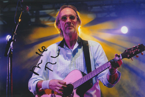 Mike Rutherford signed 12x8” photo