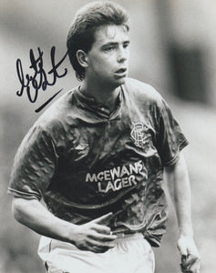 Scott Nisbet signed 10x8” Rangers photo