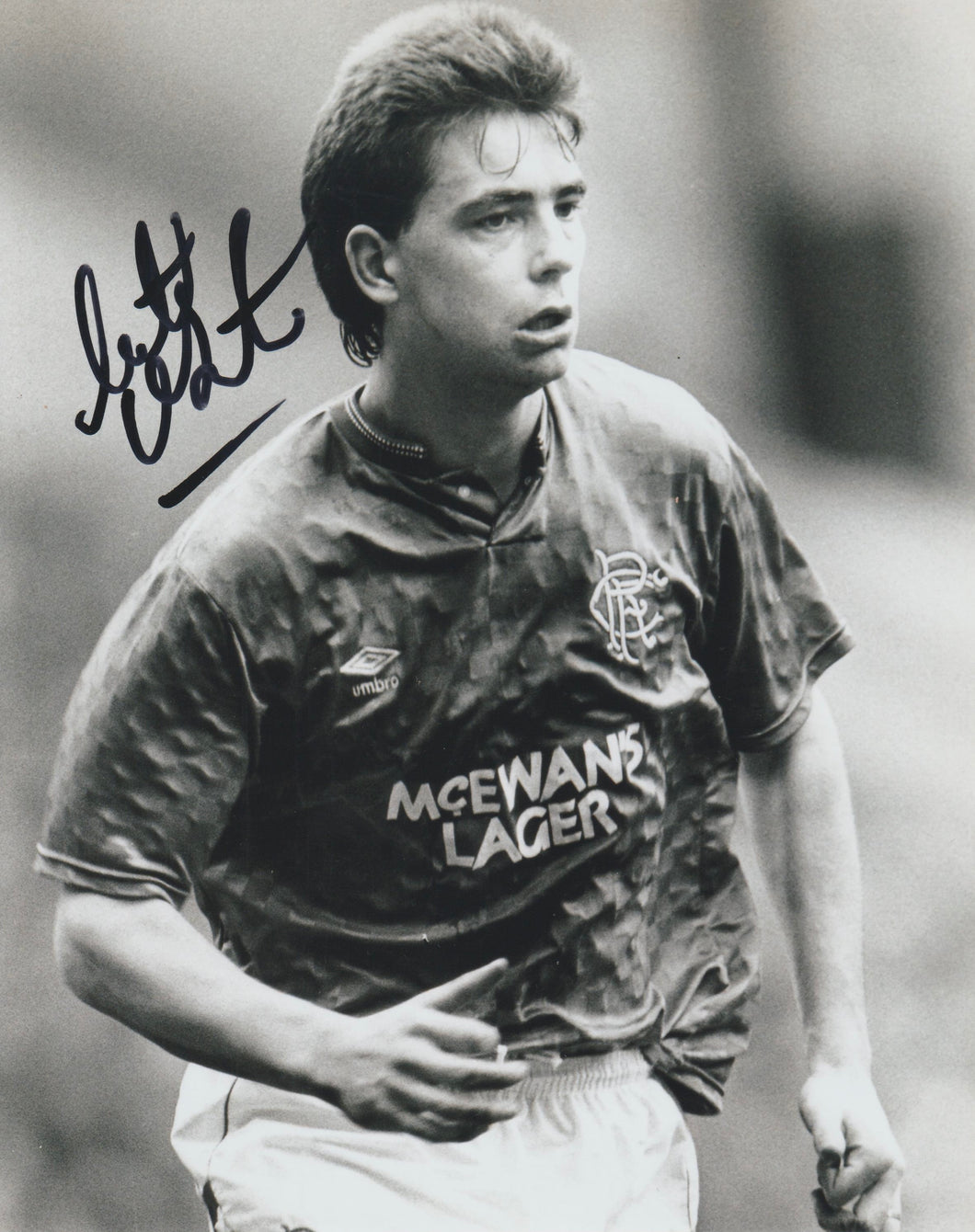 Scott Nisbet signed 10x8” Rangers photo