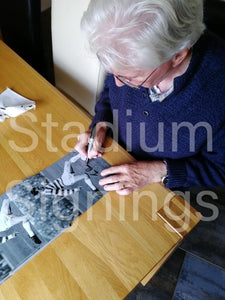 Jim Craig signed and framed 12x8” Celtic photo