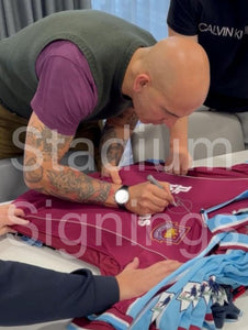 Paolo Di Canio signed West Ham shirt