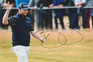 Branden Grace signed 12x8” golf photo