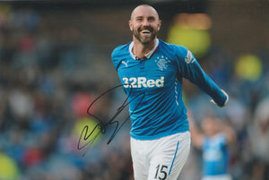 Kris Boyd signed 12x8” Rangers photo