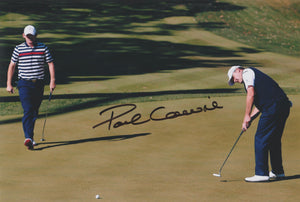 Paul Lawrie signed 12x8” golf photo