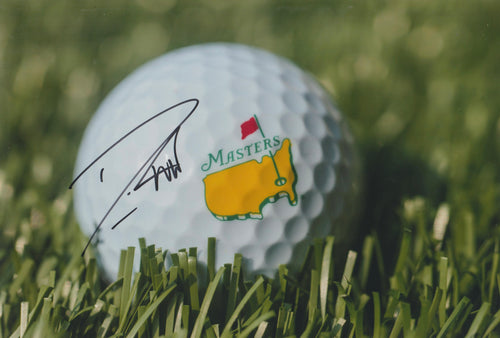 Danny Willett signed 12x8” Masters golf photo