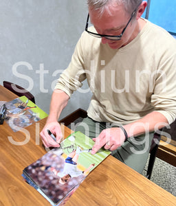 Gary Stevens signed 12x8” England photo