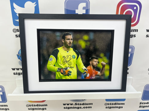 Craig Gordon signed and framed 12x8” Celtic photo