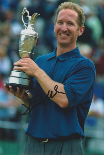 David Duval signed 12x8” golf photo