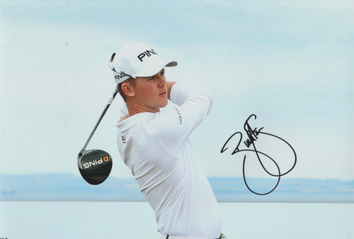 Brandon Stone signed 12x8” golf photo