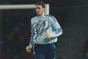 Craig Gordon signed 12x8” Scotland photo