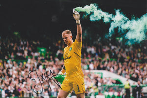 Joe Hart signed 12x8” Celtic photo