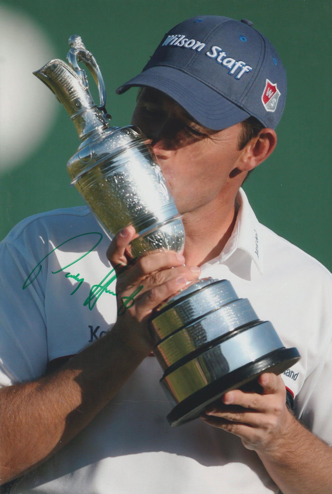 Padraig Harrington signed 12x8” golf photo