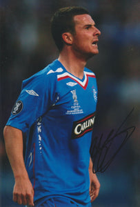 Barry Ferguson signed 12x8” Rangers photo