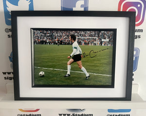 Franz Beckenbauer signed and framed 12x8” Germany Photo