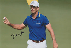 Billy Horshel signed 12x8” golf photo