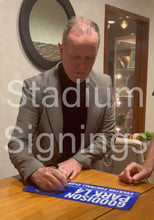 Load image into Gallery viewer, Trevor Steven signed Everton Street Sign