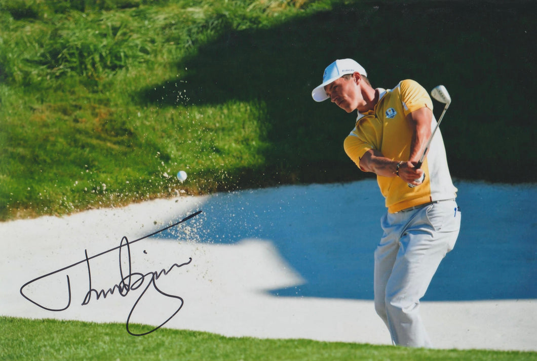 Thorbjorn Olesen signed 12x8” Ryder Cup photo