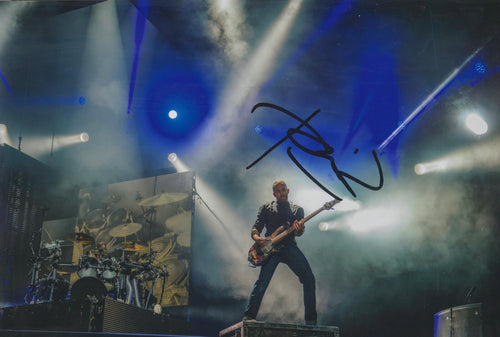 Dave “Phoenix” Farrell signed 12x8” Linkin Park photo