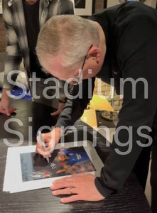 Terry Butcher signed 16x12” Rangers photo