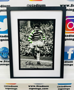 Jim Craig signed and framed 12x8” Celtic Photo