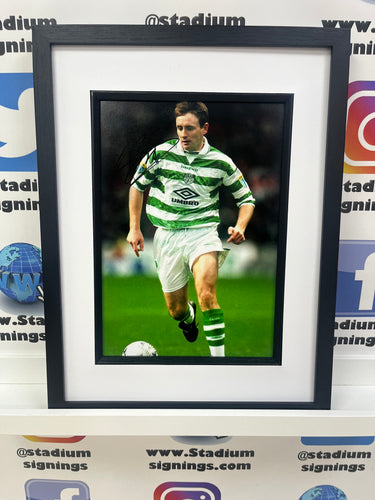 Tom Boyd signed and framed 12x8” Celtic photo