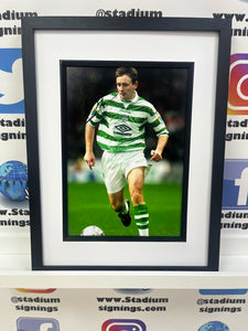 Tom Boyd signed and framed 12x8” Celtic photo