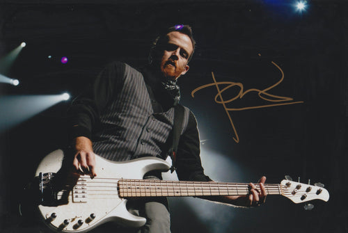 Dave “Phoenix” Farrell signed 12x8” Linkin Park photo