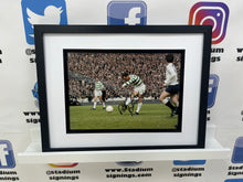 Load image into Gallery viewer, Bobby Lennox signed and framed 12x8” Celtic photo