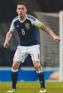 Scott Brown signed 12x8” Scotland photo