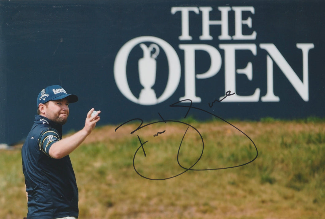 Branden Grace signed 12x8” golf photo