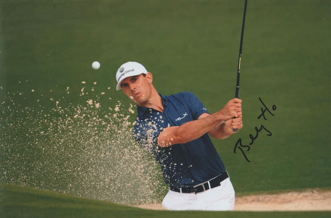 Billy Horshel signed 12x8” golf photo