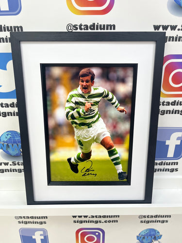 Tosh McKinley signed and framed 12x8” Celtic photo