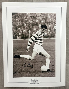 Jim Craig signed 16x12” Celtic photo