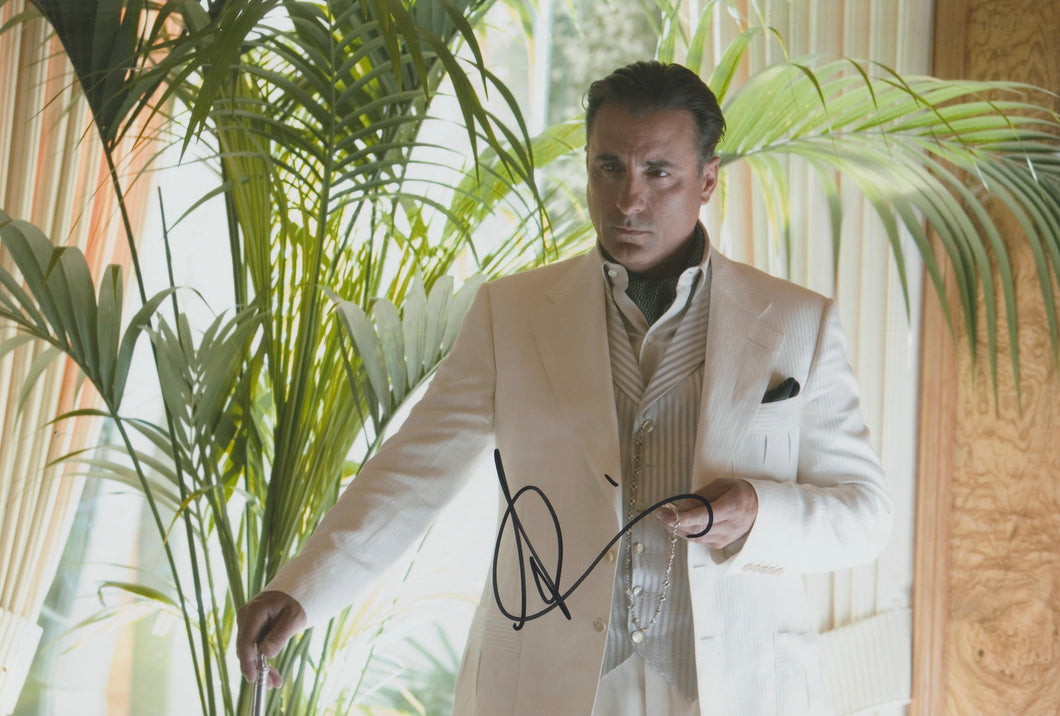 Andy Garcia signed 12x8” Oceans Eleven photo