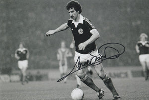 Graeme Souness signed 12x8” Scotland photo