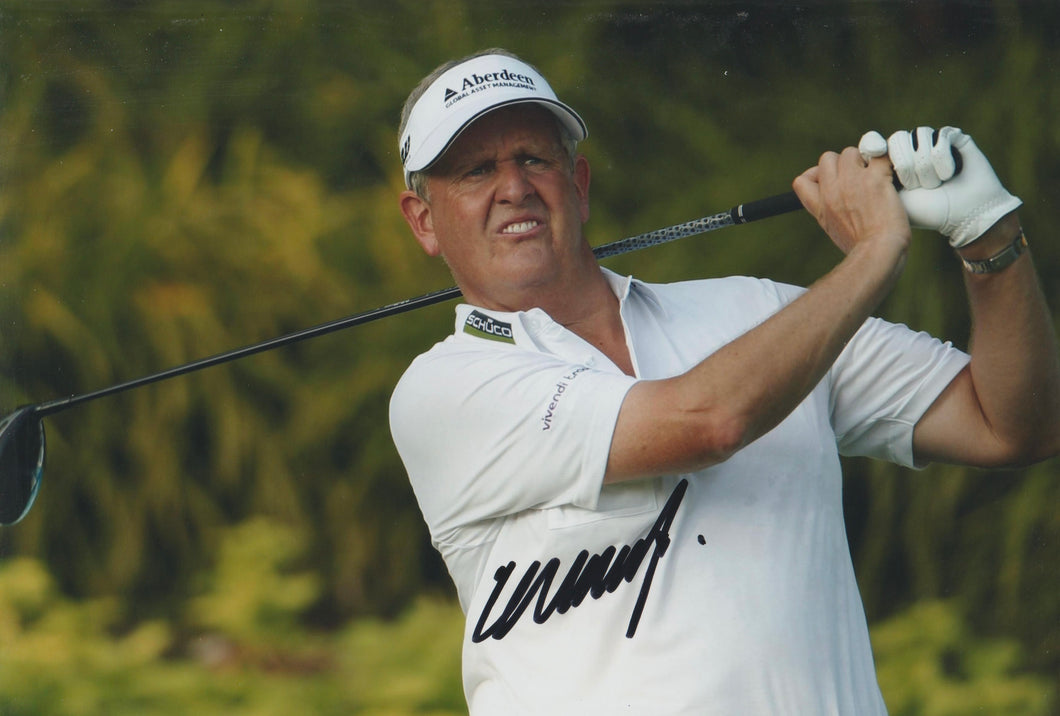 Colin Montgomerie signed 12x8” golf photo