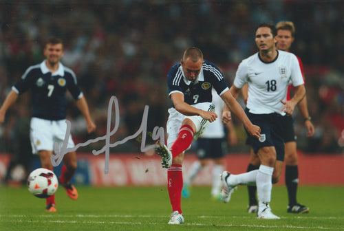 Kenny Miller signed 12x8” Scotland photo