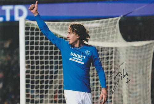 Fabio Silva signed Rangers photo