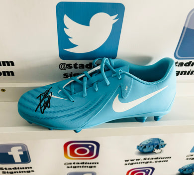 Gareth Bale signed football boot