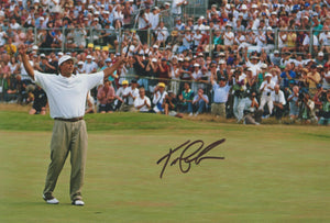 Tom Lehman signed 12x8” golf photo