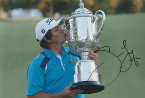 Jason Dufner signed 12x8” golf photo