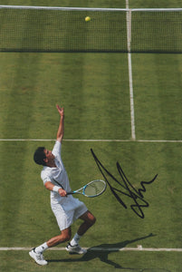 Tim Henman signed 12x8” Tennis Photo