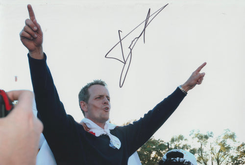 Luke Donald signed 12x8” golf photo