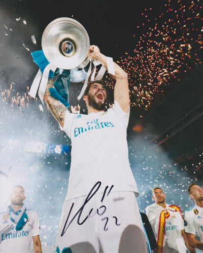 Isco signed 10x8” Real Madrid photo