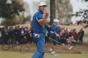 Thorbjorn Olesen signed 12x8” golf photo