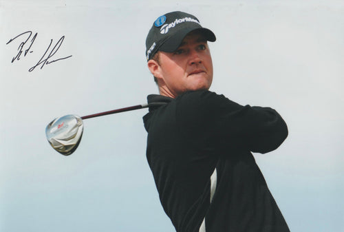 Peter Hanson signed 12x8” golf photo