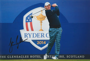 Stephen Gallacher signed 12x8” golf photo