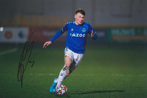 Nathan Patterson signed 12x8” Everton photo